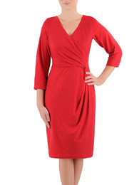 Elegancka czerwona sukienka 37133