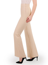 Eleganckie spodnie damskie z rozszerzanymi nogawkami 35319