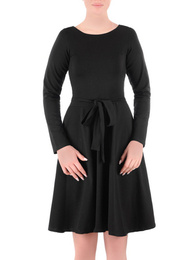 Rozkloszowana sukienka w kolorze czarnym 34993