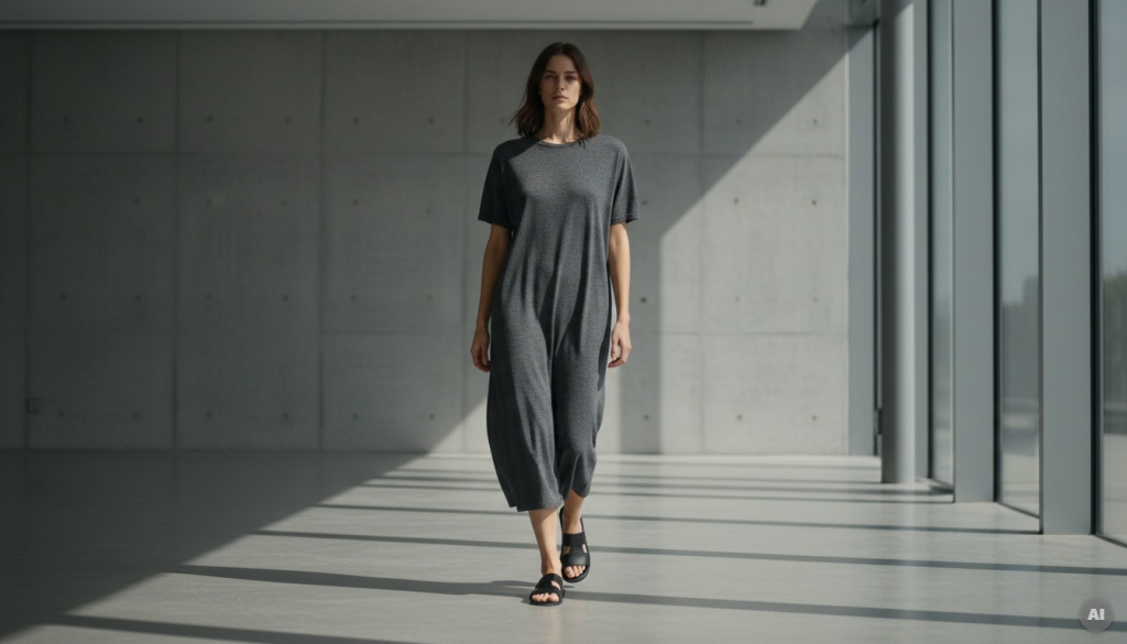 T-shirt dress – jak ją nosić?