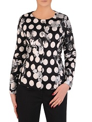 Jak wykorzystać modne groszki w zimowych stylizacjach?