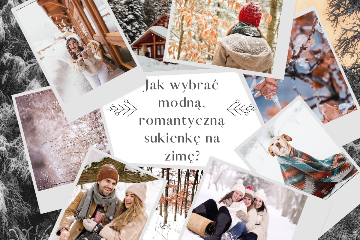 Jak wybrać modną, romantyczną sukienkę na zimę?