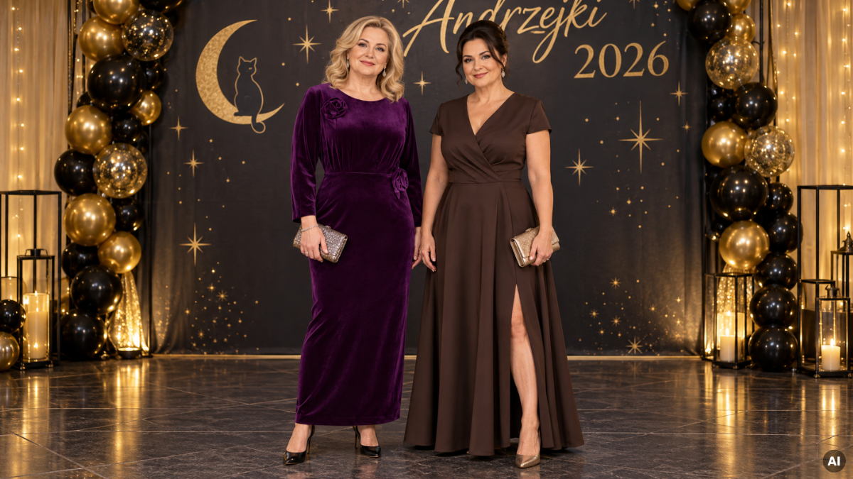 Sukienki plus size na andrzejki 2026 - Eleganckie kreacje XXL