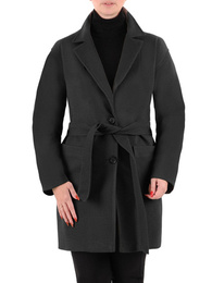 Wełniany płaszcz w klasycznym fasonie 36907